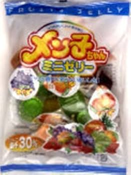 Amazon.co.jp: アキヤマ メン子ちゃんミニゼリー 16g×20個×15袋 : 食品