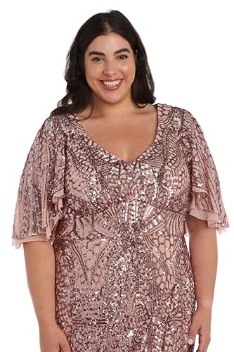 Image of R&M Richards Women's Dusky Bloom Gown