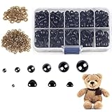 häkeltiere mobile Paket und Grösse der Augen für Häkeltiere: Paket Enthalten 92 Stück Sicherheitsaugen, 40 Stück Sicherheitsnasen und 132 Stück Unterlegscheiben. 6 Größen für Sicherheitsaugen: (6 mm-20- Stücke/8 mm-20-Stücke/9 mm-10-Stücke/10 mm -10-Stücke/12 mm -8-Stücke/14mm-4-Stücke). 4 Größen für Sicherheitsnasen:(5mm-20-Stücke/7 * 9 mm-20-Stücke/9 * 11 mm-10-Stücke/10*12mm-10-Stücke). Unterlegscheiben(A4-100Stücke, A5-32Stücke), Unterschiedliche Größen entsprechen Ihren unterschiedliche Bedürfnisse.