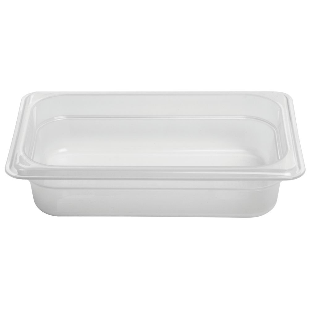 1/4 Size Translucent Polypropylene Food Pan - 2 1/2"D by Cambro – Commercial Grade