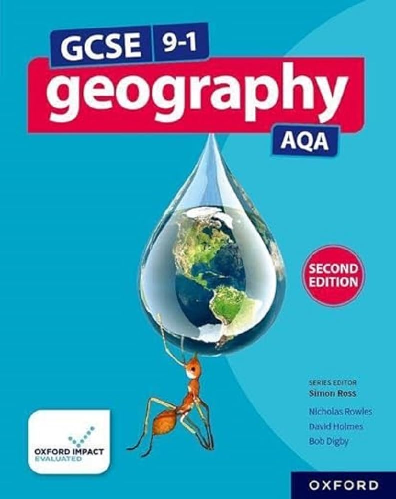 GCSE 9-1 Geography AQA: Student Book Second Edition Paperback – Import, 6 October 2022