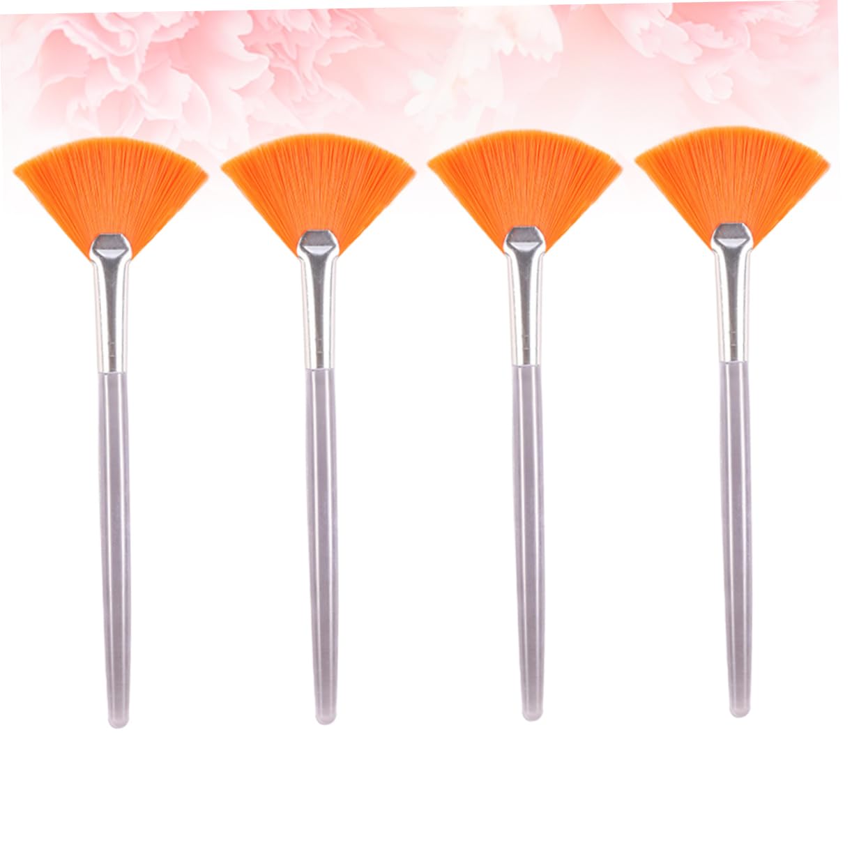 FRCOLOR Skincare Essential 4-piece Facial Fan Mask Brush Set Long-lasting Easy to Use