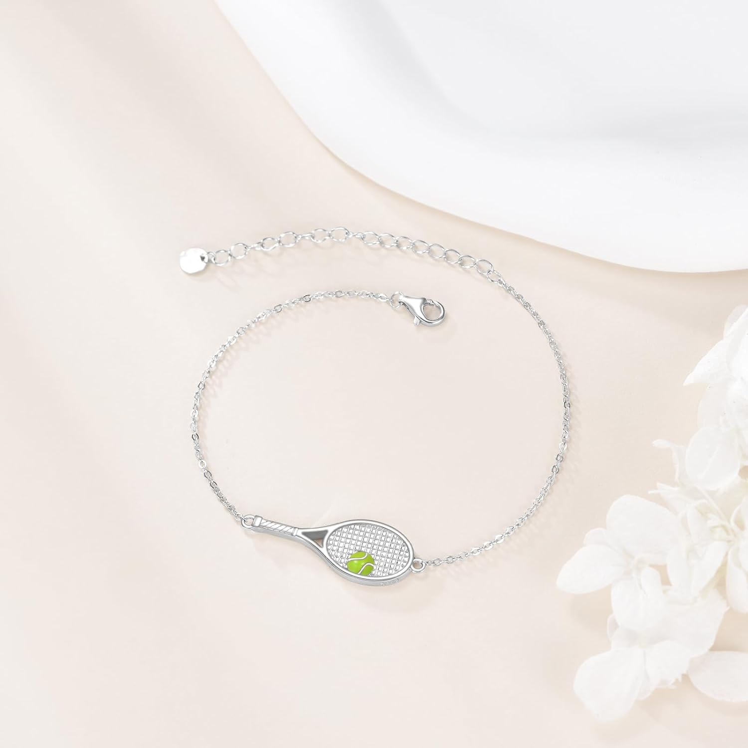 Tennis Bracelets for Women 925 Sterling Silver Sports Bracelet Tennis Gifts Jewelry for Women Lovers