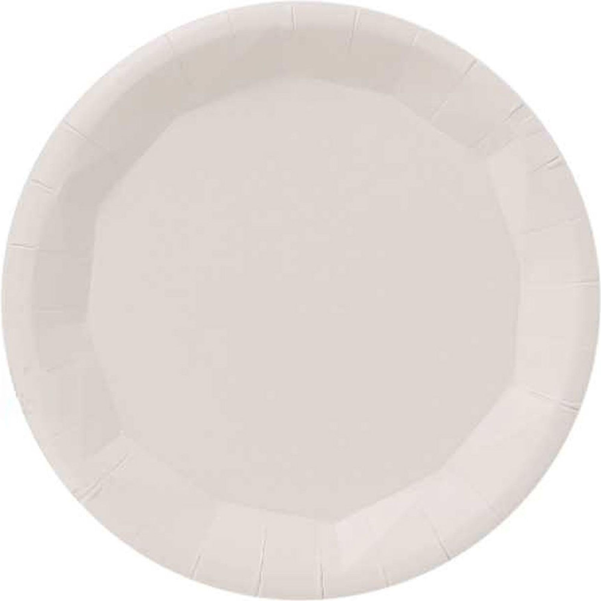 Algon | Set de 240 platos desechables – Platos Desechables Tamaño 22 cm Resistentes y ecológicos, ideales para fiestas, eventos y reuniones