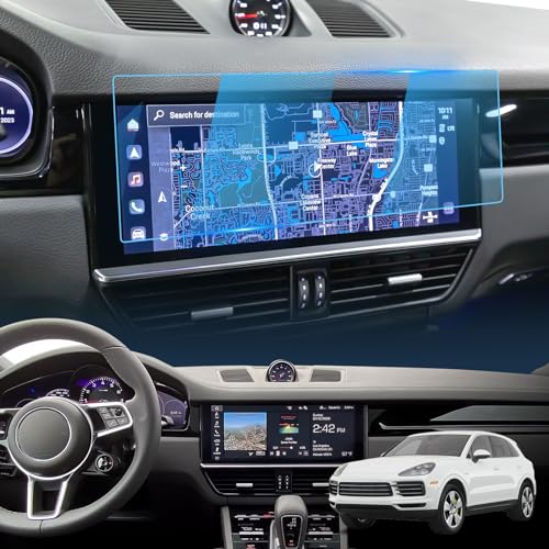 LFOTPP Porsche Cayenne 2019-2023 12.3 Inch Glass Infotainment Screen Protector, Tempered Glass, 9H Hardness, 1 Count LFOTPP Porsche Cayenne 2019-2023 12.3 Inch Glass Infotainment Screen Protector, Tempered Glass, 9H Hardness, 1 Count