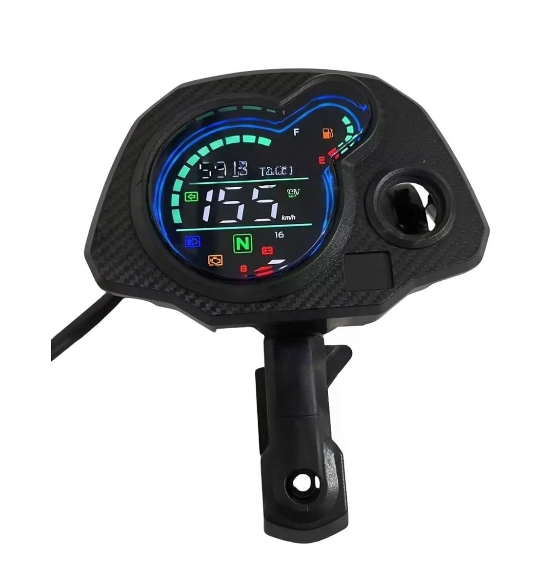 Contachilometri universale Tachimetro digitale per motocicletta per Italika Bit150, pannello, contachilometri, tachimetro, indicatore di livello