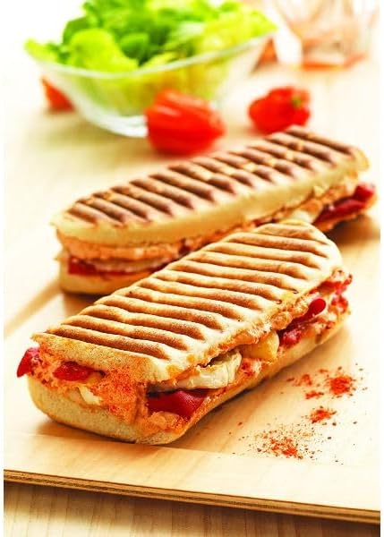 Tefal Snack Collection Box XA8003 Panini Grill Lemez Szett Receptkönyvvel Rózsaszín