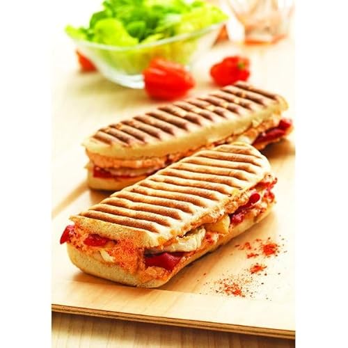 Tefal Coffret Snack Collection 2 plaques grill panini + 1 livre de recettes XA800312 - vue 7