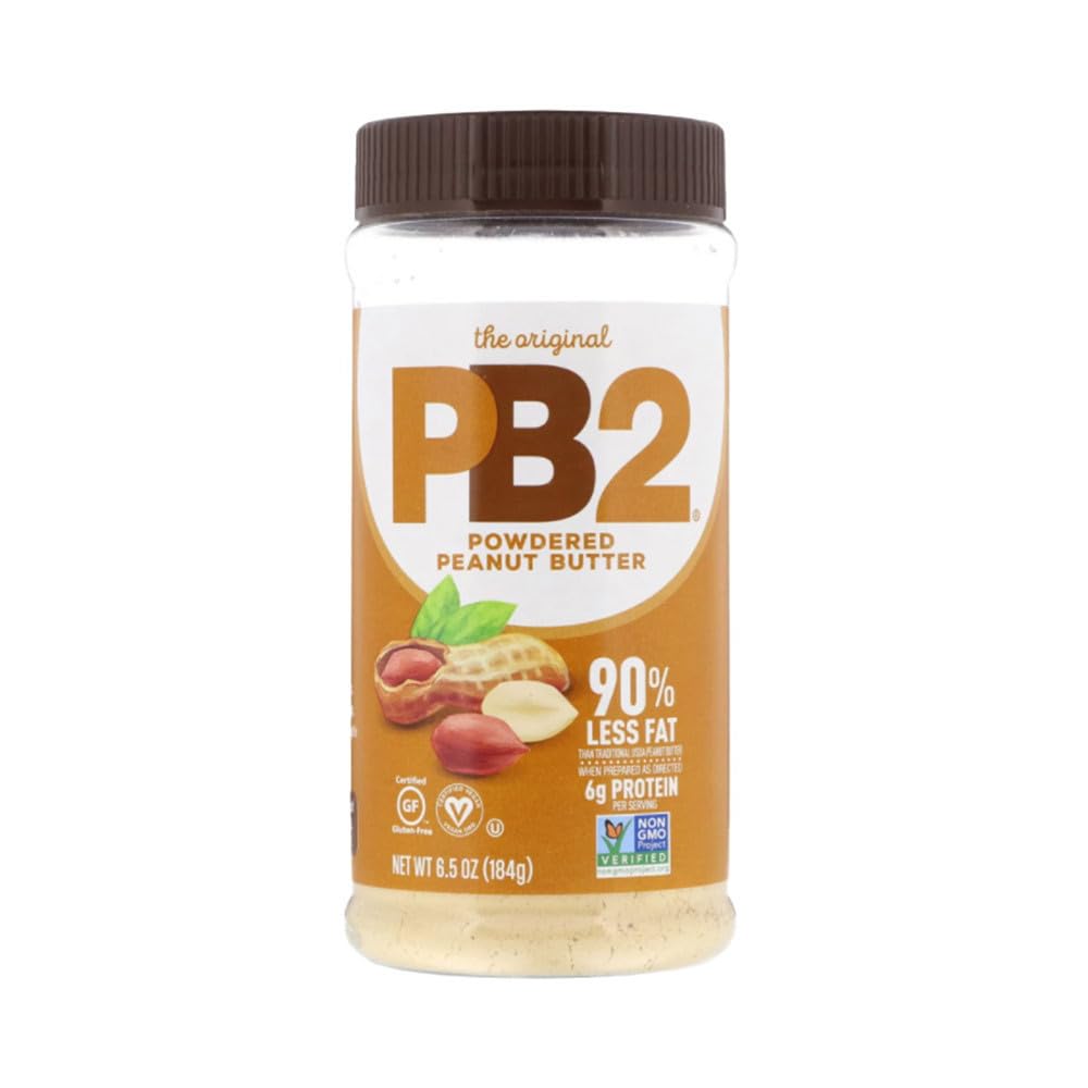 Yikki PB2 Powdered Peanut Butter, 6.5 oz Original 6.5 Ounce (Pack of 1)