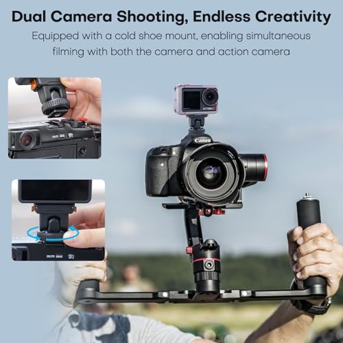 Support magnétique REYGEAK évite les vibrations sur DJI Osmo Action 3 - 3