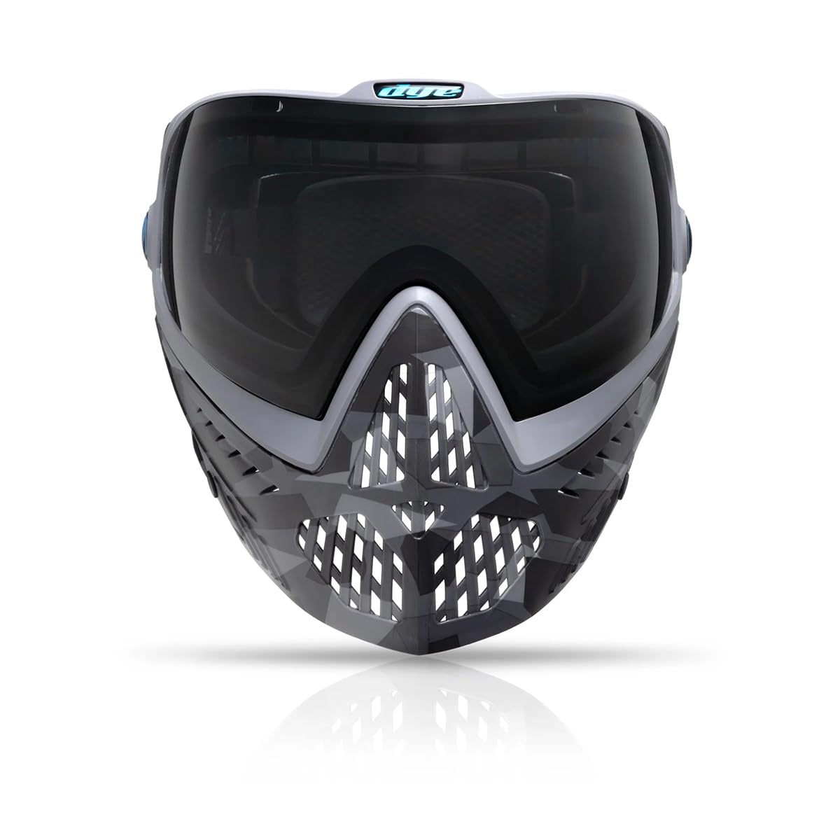 Dye i5 - Gafas de paintball - Lente térmica antivaho, correa GSR Pro, orejas formadas por compresión - Protección facial de nivel profesional