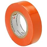 3M Scotch¨ Vinyl Color Coding Electrical Tape 35-1/2" Wide, 20 feet, Orange (1 Rolls)