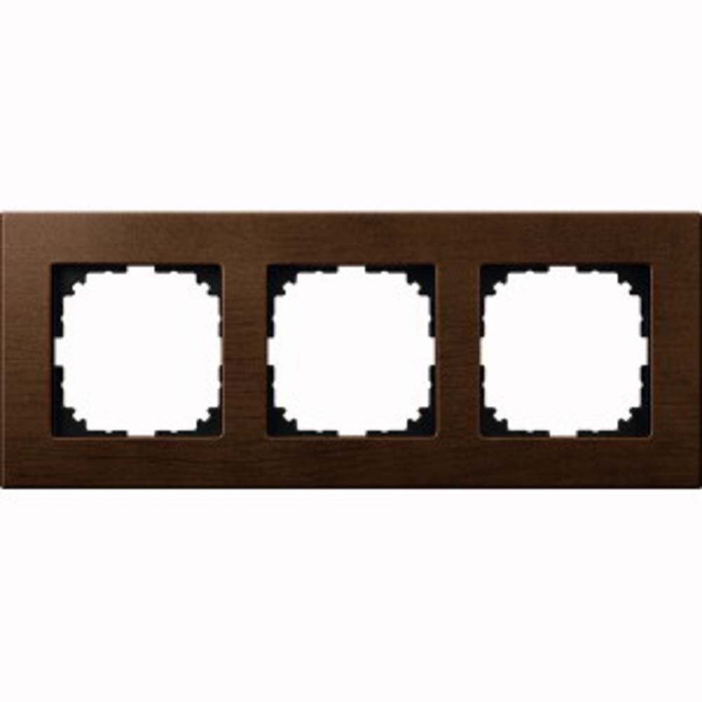 Merten façade en Bois 3 modules M-Plan plaque MEG4053