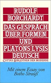 Das Gesprach uber Formen und Platons Lysis deutsch