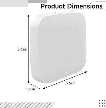 Zigbee 3.0 Smart Hub, Wireless Gateway for Alexa & Assistant, Control 50 Devices, Manage from App