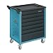 Produktbild Hazet 177-7/217 Werkstattwagen Assistent mit Sortiment, Anzahl Werkzeuge: 217, 915 x 779,5 x 496 mm, Mehrfarbig