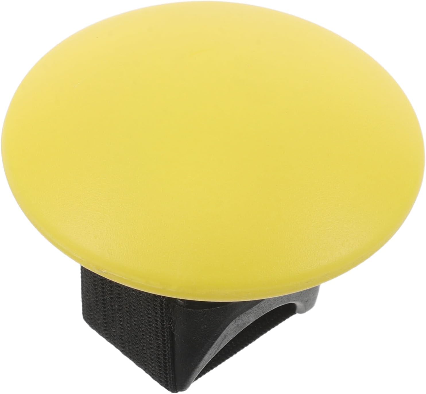 TOYANDONA Finger Sand Shaker for African Drum Accessories, Yellow Plastic Rhythm Percussion Shaker Ring for Music Performance and Practice