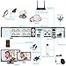 immagine 7OWSOO 8Canali DVR Videoregistratore Digitale,1080P Full HD ad Alta Definizione Ibrido AHD/ONVIF IP/Analogico/TVI/CVI/DVR Video Sorveglianza CCTV,P2P Monitoraggio del Telefono Remoto