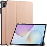 Koverra Compatible for Huawei MatePad 11.5 2025 Case Anti-Drop Leather Stand Tablet Cover - Rose Gold