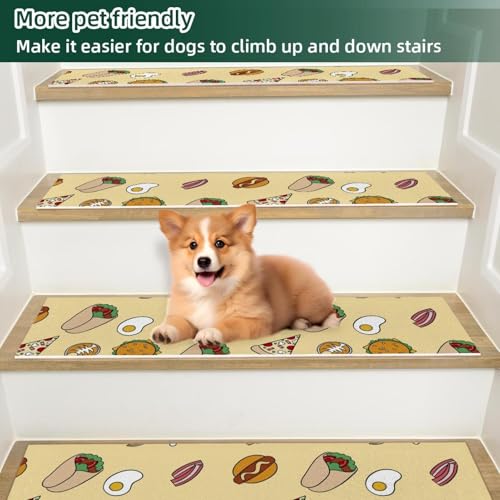 Tapis d'escalier antidérapants pour sécuriser la maison des grands-parents