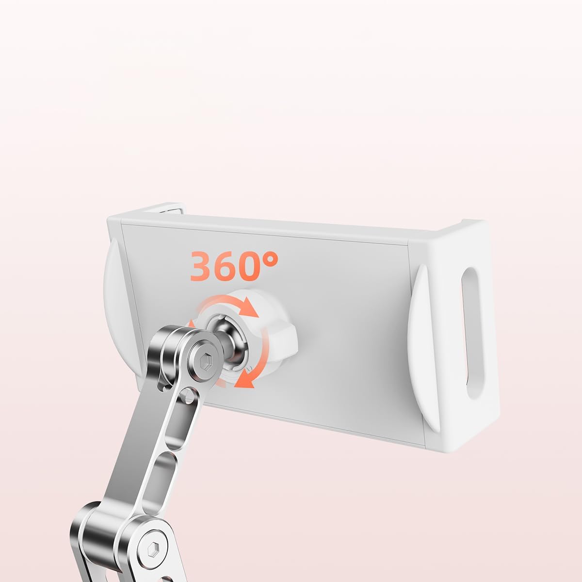 Pillow Stand Holder for Kindle Tablet iPad,Plush Mobile Phone Stand with a Snack Bowl with lid,Compatible with 4.7"-13" Phone, Tablet, iPad, iPhone, Google, Kindle, Samsung (Grey)