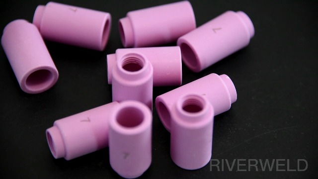 RIVERWELD TIG Alumina Nozzle Ceramic Cups 13N11 7# 7/16