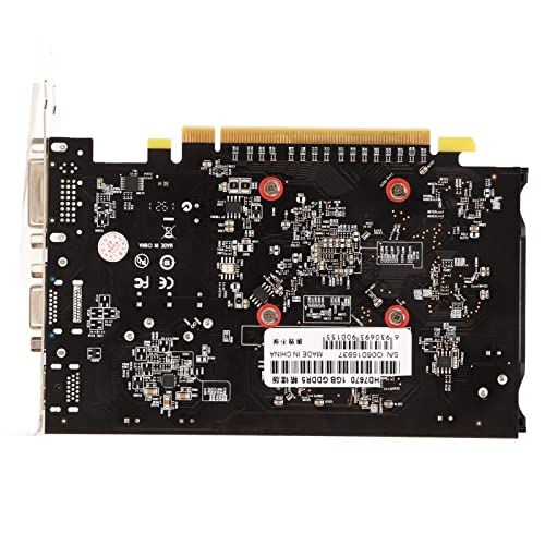 Image of Septpenta 1GB Graphic Cards1gGB PCI Express X16 DDR5 Gaming Graphics Card for AMD Chip,Video Card with Large Aluminum Alloy Heat Sinks,VGA and DVI Output Interface Pc Graphics Card for Computer GPU