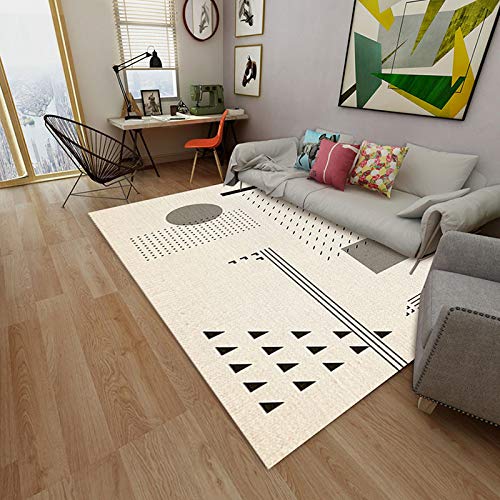 Tapis de table basse impression 3D Mc-03 grand format lavable 180*280cm