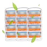 ジレット プログライド フュージョン 替刃 パック 5枚刃 電動シェーバー互換 12個