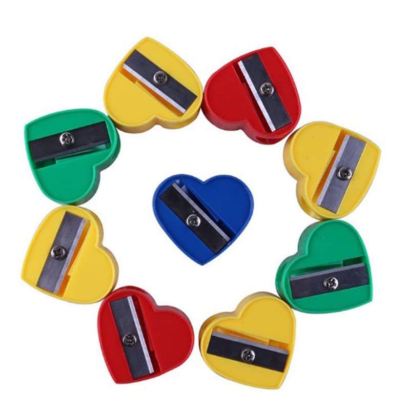 40 pièces Taille-Crayons en Plastique Coupe-Crayon Outil d'affûtage Bureau école étudiant Papeterie