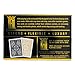 KEM Arrow Black and Gold Plastic Playing Cards - Jumbo Index, Poker Size, Premium Casino Grade - 2 Decks
