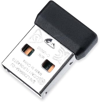 2.4 USB Dongle Mouse USB Receiver Adapter Replacement for Logitech G304 G305 Wireless Gaming Mouse