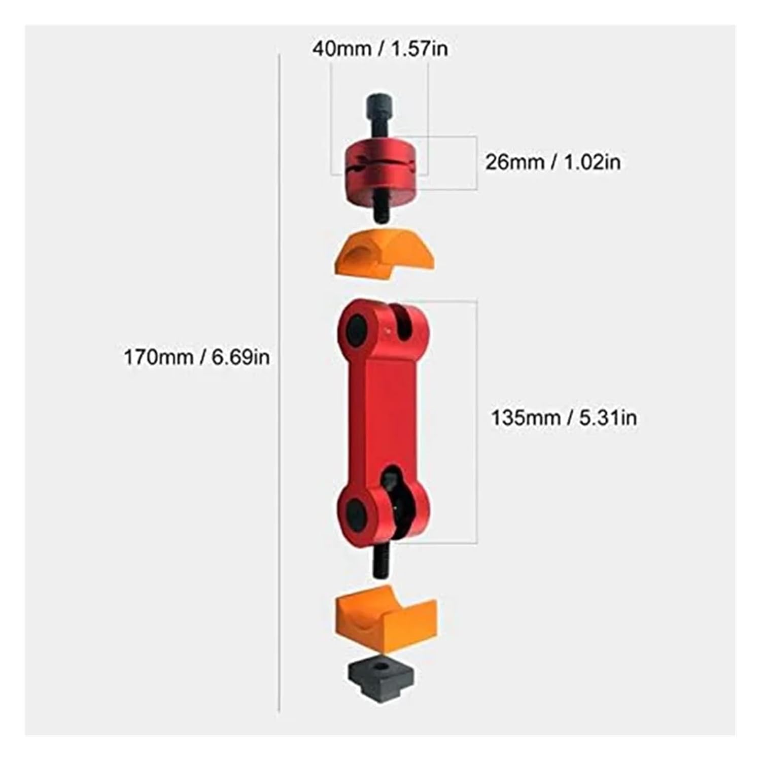 CNC Mill Work Stop Part Locator Milling Machine Positioner Work Stop Tool Part Workpiece