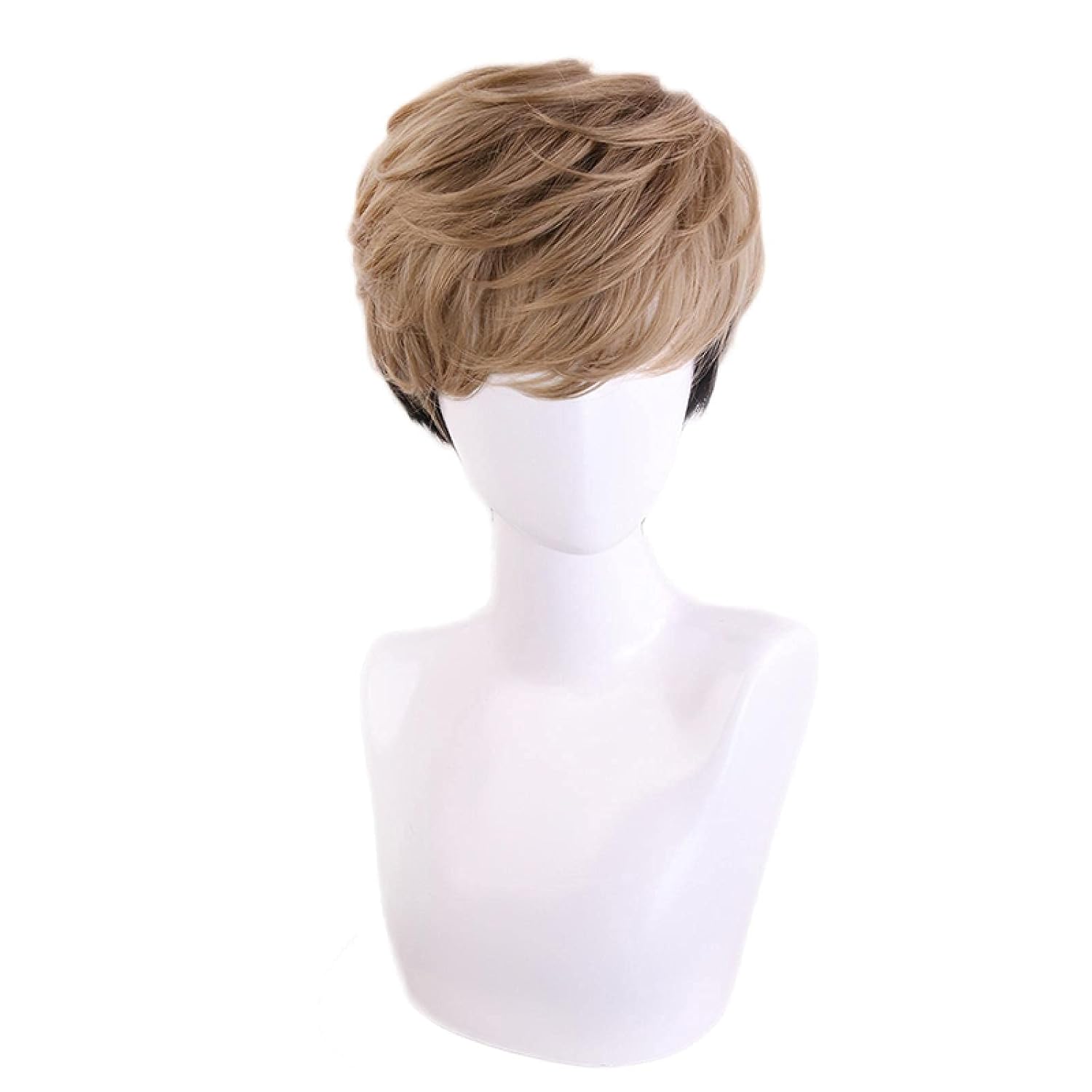 Anime Killing Stalking SangWoo Sang Woo Short Wig Cosplay Costume Heat Resistant Synthetic Hair Men Wigs + Wig Cap