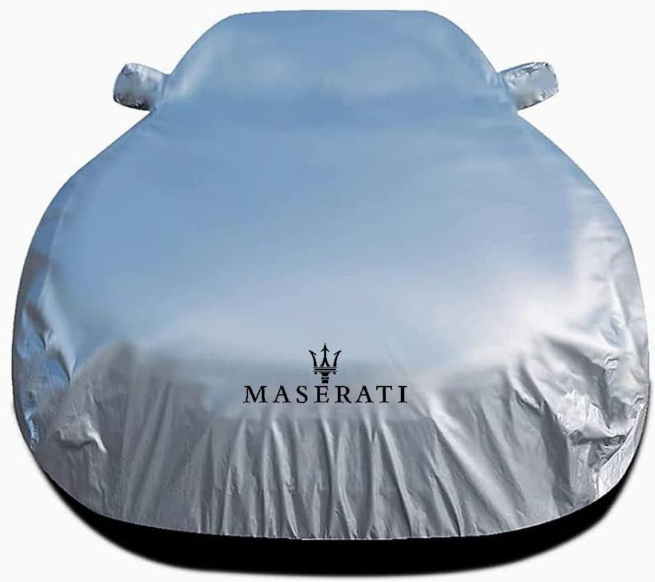 Car Covers, for Maserati Ghibli (Tipo AM 115) All Weather Dustproof Waterproof Snowproof Scratch Resistant UV Protection, Auto Accessories,D