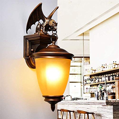 Lampe murale extérieure E27 applique rétro étanche pour balcon