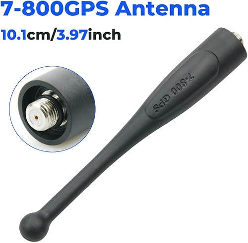 Miniatura 2 de Paquete de 30 antena corta de radio compatible con Motorola APX 6000 APX 4000 APX 7000 8000XE Stubby Antena 764-870 MHz Banda única 7-800 con GPS