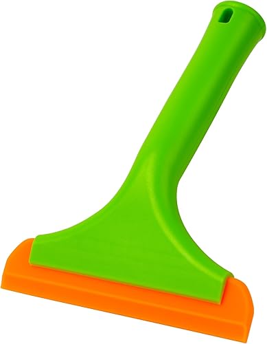 HoPliGhe Escobilla de ducha para puerta de cristal, mini escobilla de silicona para ventana, multiusos, resistente, para parabrisas, ventana,