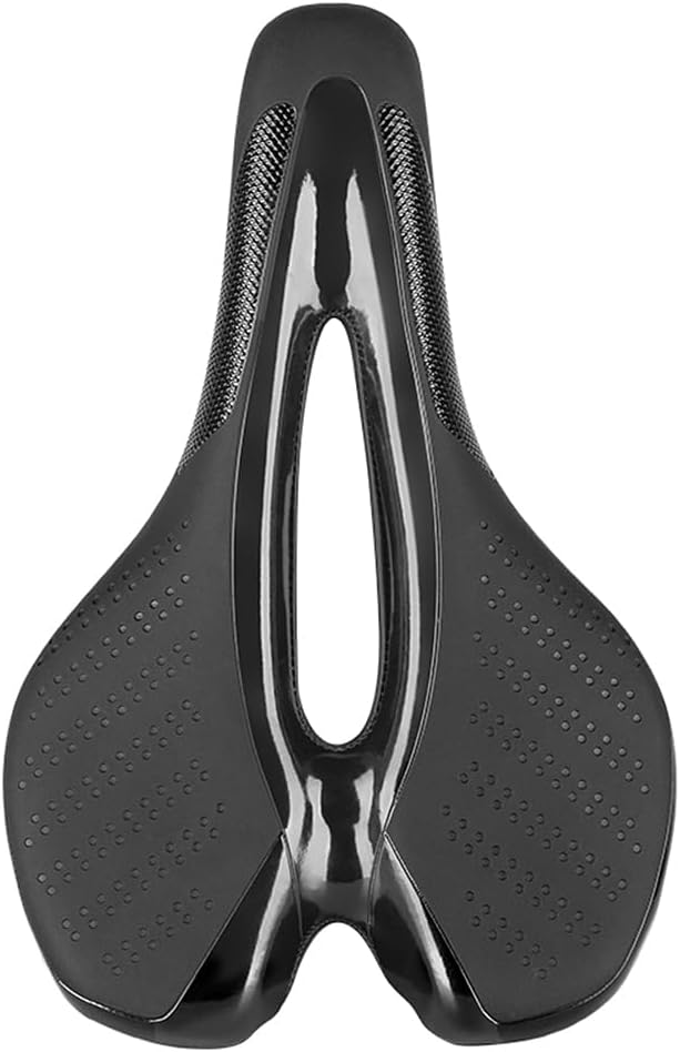 Bike Saddle EVA Memory Foam Bicycle Seat Wide Soft Comfortable Waterproof Women & Men for Mountain Bike, Road Bikes, BMX, City