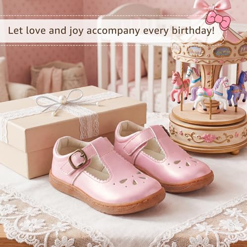 Image of STQ KIDS Girls Wide Toe Box Mary Jane Dress Shoes