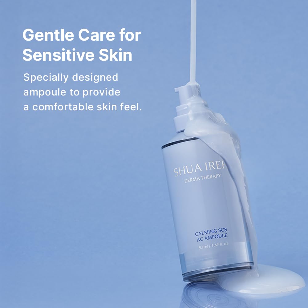 Calming SOS Ampoule – 1.69 fl. oz. | Lightweight Daily Serum with Botanical Complex - Image 3