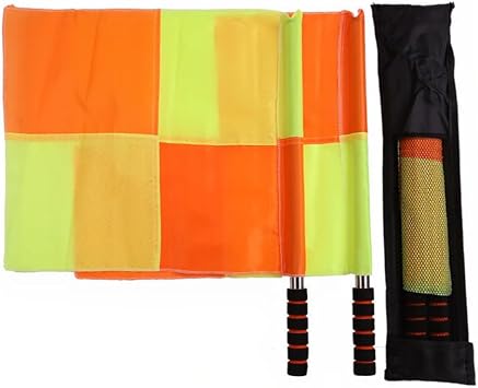 Football Referee Flags, 35X35 Cm