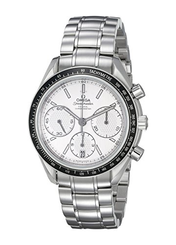 Omega Men's 32630405002001 Speed Master Analog Display Automatic Self Wind Silver Watch