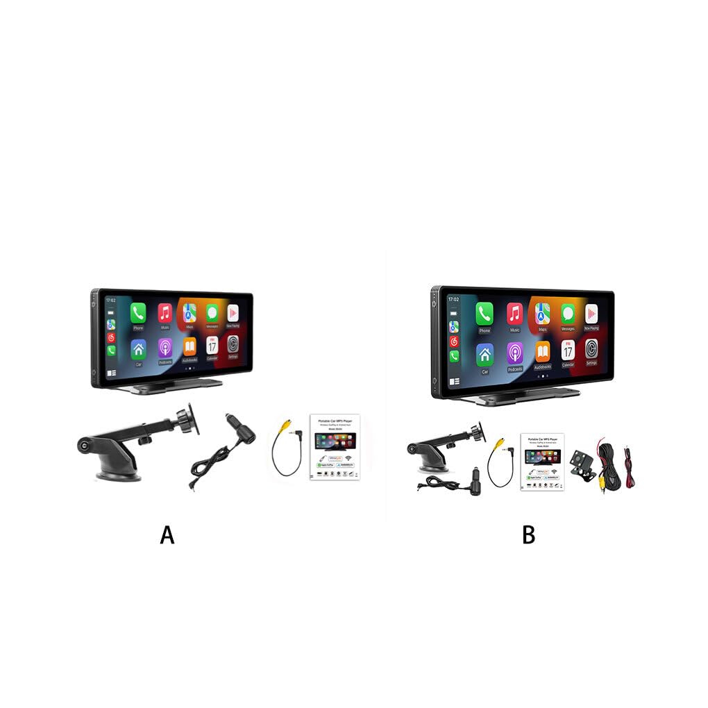 26 Zoll PND Autoradio mit kabellosem MP5 Player, B5303+4Led | Videosystem mit Bluetooth Musikwiedergabe und Funktionen für einfachen Zugriff auf das 10,26 Zoll Autodisplay, schnellere