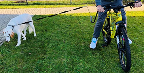 Fahrrad Hundeleine Fahrradleine Dogrunner Fahrradstange Trainingsleine für den Hund S - XL