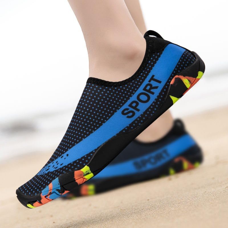 Water Shoes Quick-Dry Aqua Socks Barefoot Unisex Swim Shoes for Surf Yoga Hiking