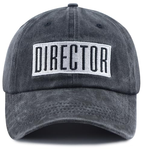 Image of Director Hats for Women Men, Adjustable Cotton Director Gifts Baseball Cap