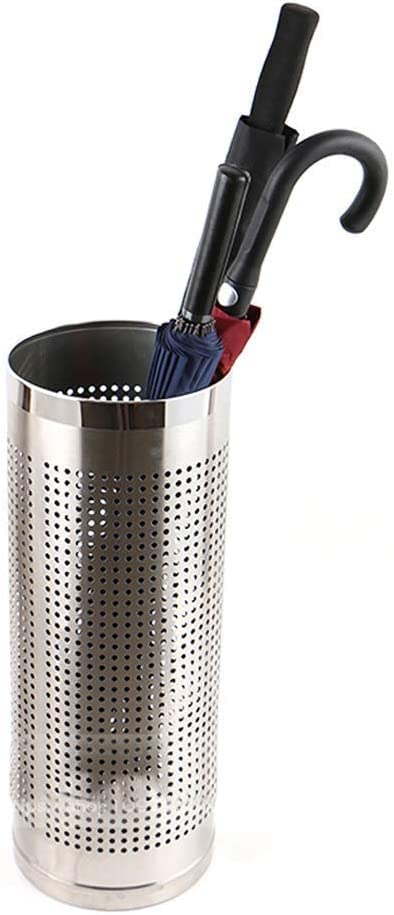 Porte-parapluies en métal tubulaire 22 cm pour éviter les sols mouillés