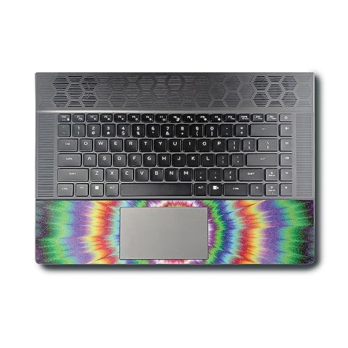 Image of MightySkins Glossy Glitter Skin Compatible with Alienware X16 R1 (2023) Full Wrap Kit - Vibration | Protective, Durable High-Gloss Glitter Finish | Easy to Apply & Change Styles | Made in The USA