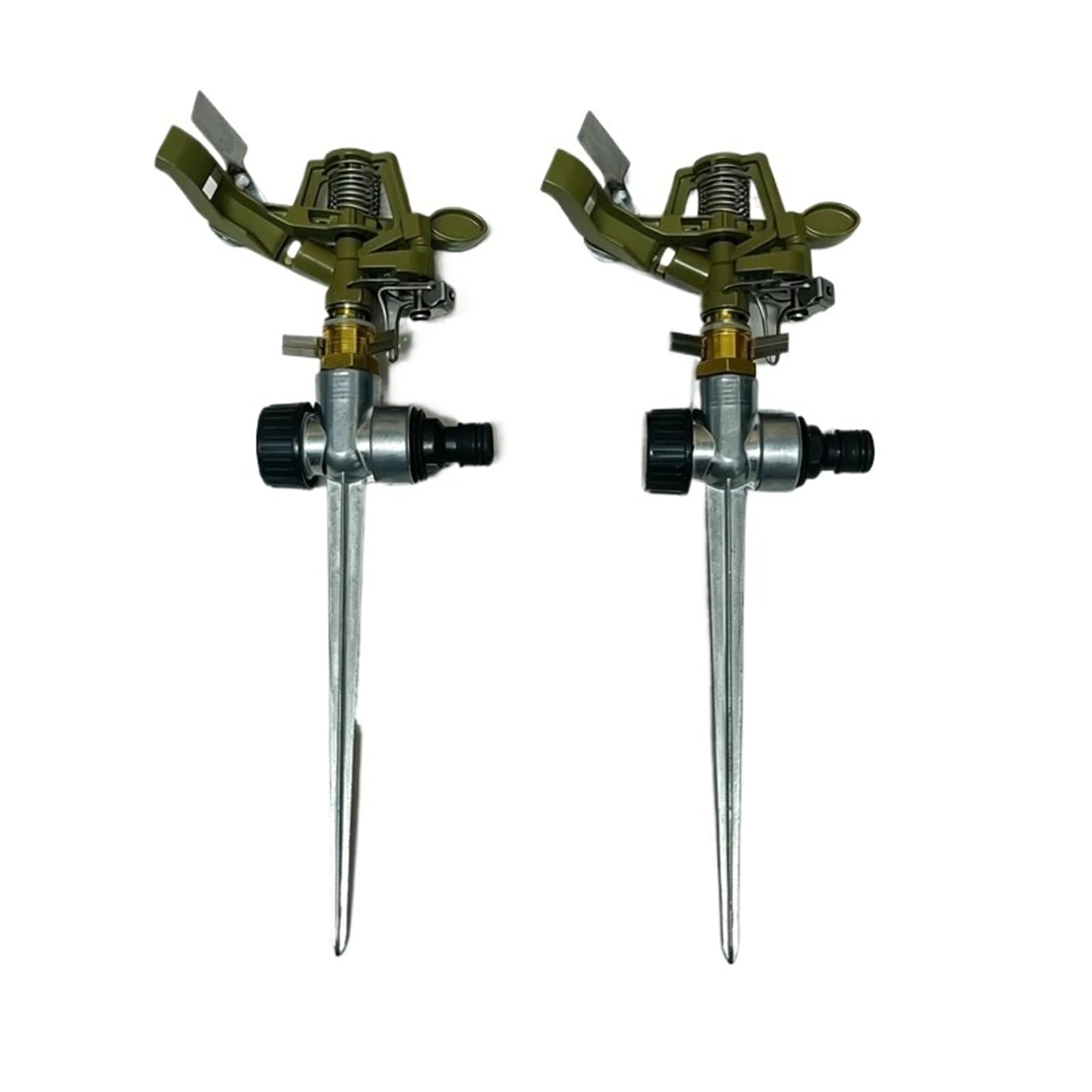 Impulsregner Set Wassersprinkler aus Zinklegierung for Rasen und Hof